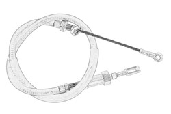 Handbrake cable OE FIAT 1336889080