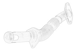 Капілярна трубка рециркуляції вихлопу OE FIAT 5801364088
