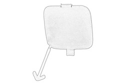 Tow hook cover 735357132