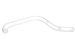 Crankcase deaerating pipe/hose OE FORD 1113161