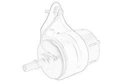 Fuel filter OE FORD 1374652