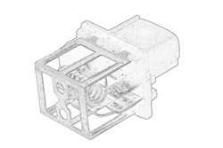 Kondic. radiatoriaus ventiliatoriaus rezistorius OE FORD 1850718