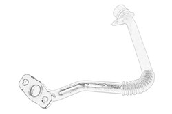 Turbocharger lubrication pipe OE FORD 2318131