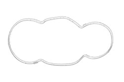 Engine breather gasket OE IVECO 2996234