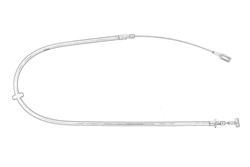 Handbrake cable OE IVECO 500322988