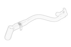 Cooling system metal pipe OE IVECO 504158738