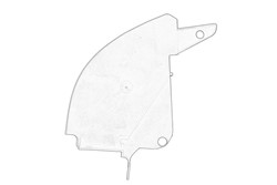 Driver’s cab wind deflector support OE MAN 81.62440.0050