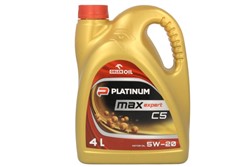 Variklių alyva ORLEN PLATINUM MaxExpert (4L) SAE 5W20 PLAT MAX C5 5W20 4L