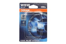 Žarulja W5W pomoćna Cool Blue Intense (blister, 2 kom., 12V, plava, 5W, tip gedore W2,1X9,5D