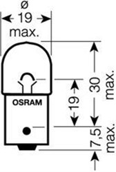 Kvēlspuldze, Pagriezienu signāla lukturis OSRAM OSR5008 ULT K10SZT_1