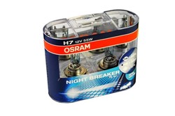 Osram H7 12V 55W bulb / 2pcs / Plus Night Breaker +90% more light +10% whiter light_3