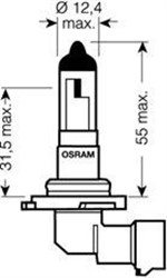 lemputė, priekinis žibintas OSRAM OSR9145-_1
