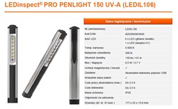 PENLIGHT 150 UV-A OSRAM Nešiojama dirbtuvių lempa OSRLEDIL106_0