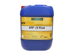 Automātisko transmisiju eļļa RAVENOL ATF+4 Fluid 10L
