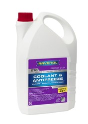 Ready-to-use coolant (G12+ type) RAVENOL RAV OTC C12+ READY 5L