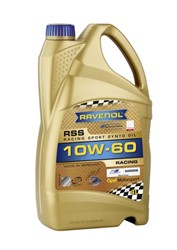 Variklių alyva RAVENOL Racing Sport Synto (4L) SAE 10W60 RAV RSS 10W60 4L