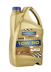 Variklių alyva RAVENOL Racing Sport Synto (5L) SAE 10W60 RAV RSS 10W60 5L