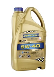 Motorno ulje SAE 5W40 RAVENOL Racing Ultra Performance 4l SN BMW LL-04; FORD WSS-M2C917-A; GM DEXOS2; MB 226.5; MB 229.51; PORSCHE A40; RENAULT RN 0700; RENAULT RN 0710; VW 502.00; VW 505.00; VW 505.0