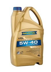 Variklių alyva RAVENOL Cleansynto (4L) SAE 5W40 RAV VDL SAE 5W40 4L_0