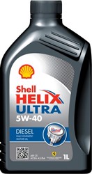 Variklių alyva SHELL Helix Ultra (1L) SAE 5W40 HELIX D ULTRA 5W40 1L