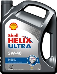 Engine oils SHELL HELIX U.D 5W40 4L