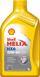 Engine oils SHELL HELIX HX6 10W40 1L