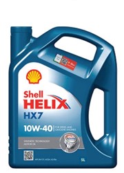 Моторное масло SHELL HELIX HX7 10W40 5L