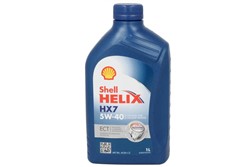 Variklių alyva SHELL Helix HX7 (1L) SAE 5W40 sintetinis HELIX HX7 ECT 5W40 1L