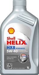 Variklių alyva SHELL Helix HX8 (1L) SAE 5W40 sintetinis HELIX HX8 5W40 1L
