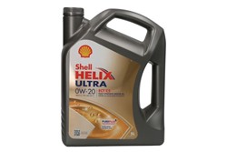 Variklių alyva SHELL Helix Ultra (5L) SAE 0W20 HELIX UL.ECT C5 0W20 5L