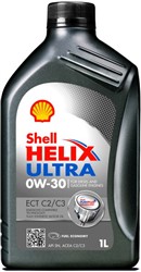 Variklių alyva SHELL Helix Ultra (1L) SAE 0W30 HELIX ULTRA ECT C2/C3 1L
