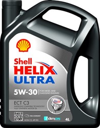 Variklių alyva SHELL Helix Ultra (4L) SAE 5W30 HELIX ULTRA ECT C3 4L