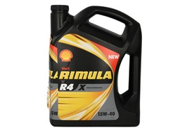 Engine oils SHELL RIMULA R4 X 15W40 5L