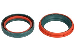 Complete set of oil and dust gaskets for the front suspension DUAL-43S SHOWA (quantity per packaging 2pcs Dual Compound; for one shin)fits APRILIA; CAGIVA; DUCATI; HONDA; KAWASAKI; SUZUKI