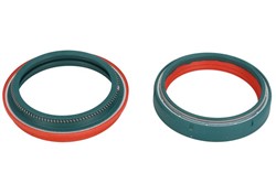 Complete set of oil and dust gaskets for the front suspension DUAL-48Z ZF SACHS (quantity per packaging 2pcs Dual Compound; for one shin)fits BETA; DUCATI; HUSQVARNA_1