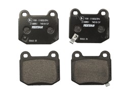Brake Pad Set, disc brake 2158001_0