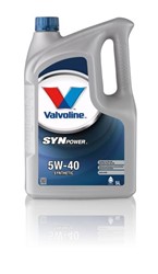 Engine oils VALVOLINE SYNPOWER 5W40 5L