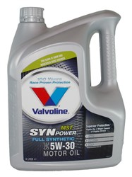 Engine oils VALVOLINE SYNPOWER MST C3 5W30 4L