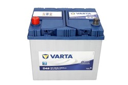 Q-Batteries Starterbatterie 560 54 Q60 12V 60Ah 540A, wartungsfrei