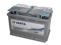 Barošanas akumulatoru baterija VARTA PROFESSIONAL DUAL PURPOSE AGM VA840070076 12V 70Ah 760A LA70 (278x175x190)_0