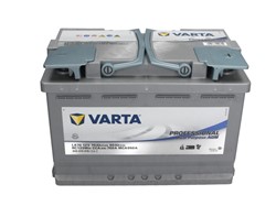 Barošanas akumulatoru baterija VARTA PROFESSIONAL DUAL PURPOSE AGM VA840070076 12V 70Ah 760A LA70 (278x175x190)_2