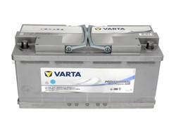 Barošanas akumulatoru baterija VARTA PROFESSIONAL DUAL PURPOSE AGM VA840105095 12V 105Ah 950A LA105 (394x175x190)_2