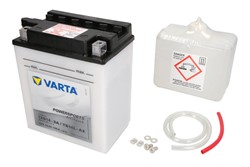 Необслуживаемый аккумулятор VARTA YB14L-A2 VARTA FUN