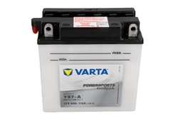 Akumulators VARTA YB7-A VARTA FUN 12V 8Ah 110A (137x76x134)_2
