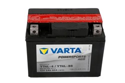 Akumulators VARTA POWERSPORTS AGM YT4L-BS VARTA FUN 12V 3Ah 40A (114x71x86)_2