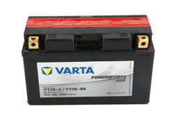 Akumulators VARTA POWERSPORTS AGM YT7B-BS VARTA FUN 12V 7Ah 120A (150x66x94)_2