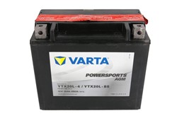 Akumulator motocyklowy VARTA YTX20L-BS VARTA FUN 12V 18Ah 250A P+_2