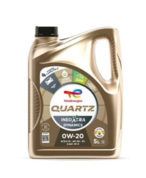 Olej silnikowy 0W20 5l QUARTZ XTRA