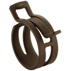Metal clamp flexible, self-clamping, diameter 25,2-29,2 mm