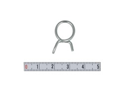 Metal clamp self-clamping, wiry, diameter 12,1-13,1 mm